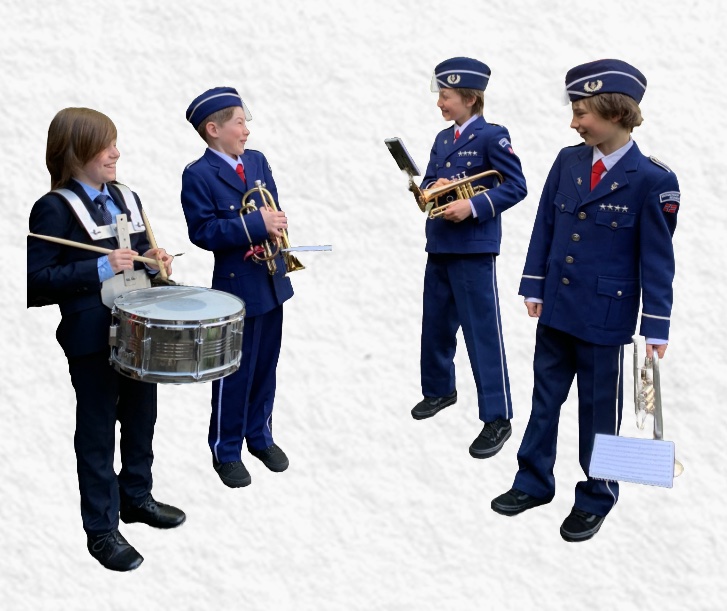 musikanter med uniform